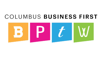 Columbus Business First "Best Places to Work" logo.