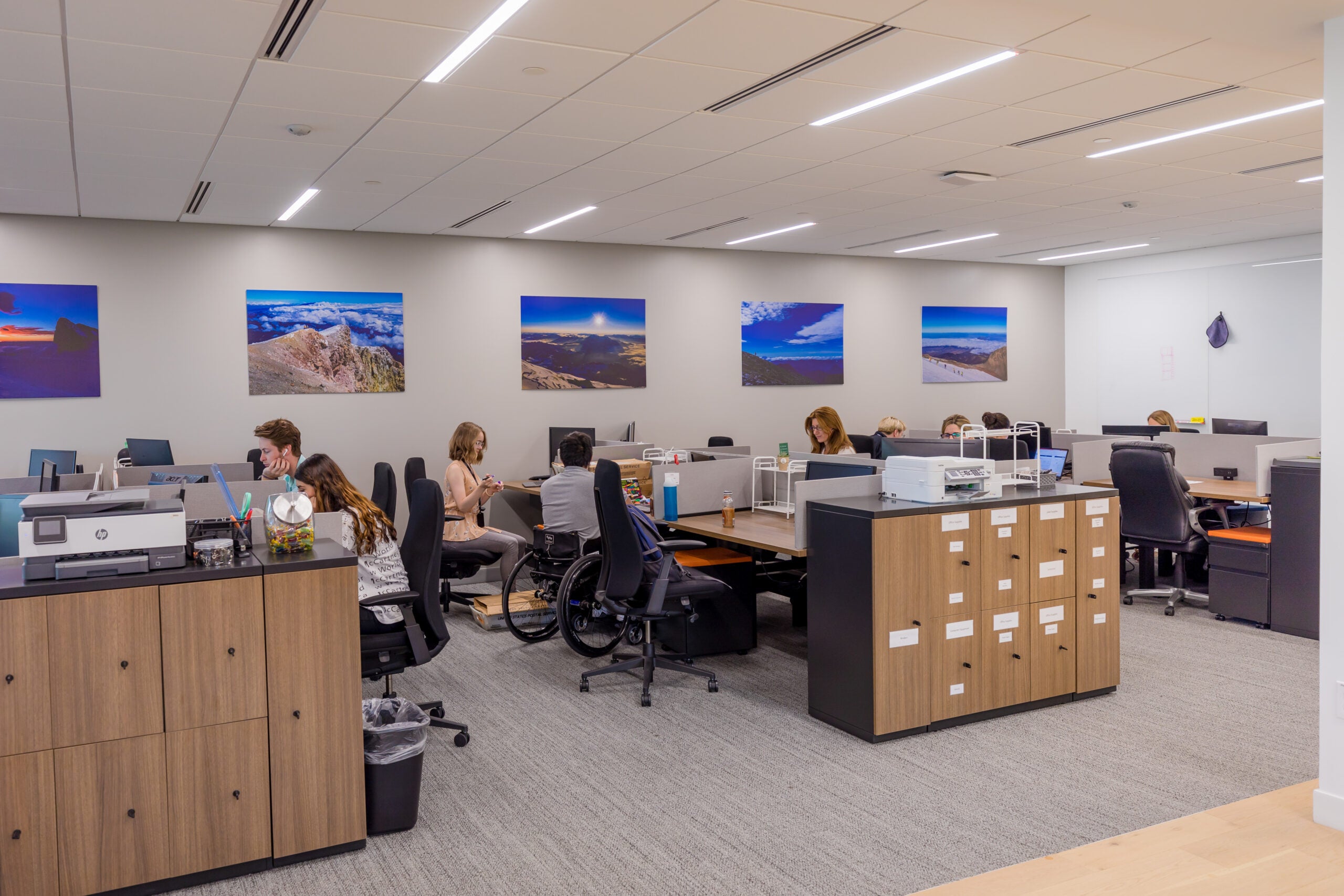 Office space at the Hearth, Forge Biologics' 200,000 sq. ft. facility.
